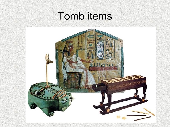 Tomb items 