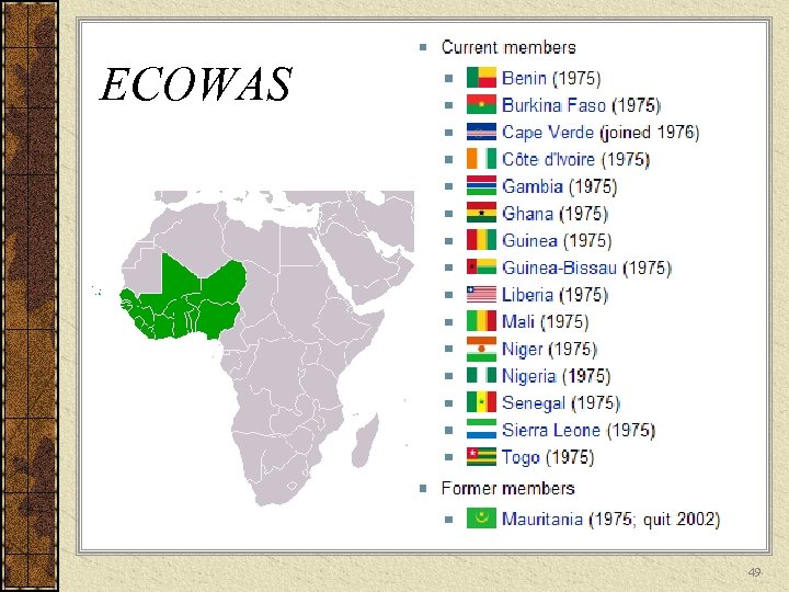 ECOWAS 49 