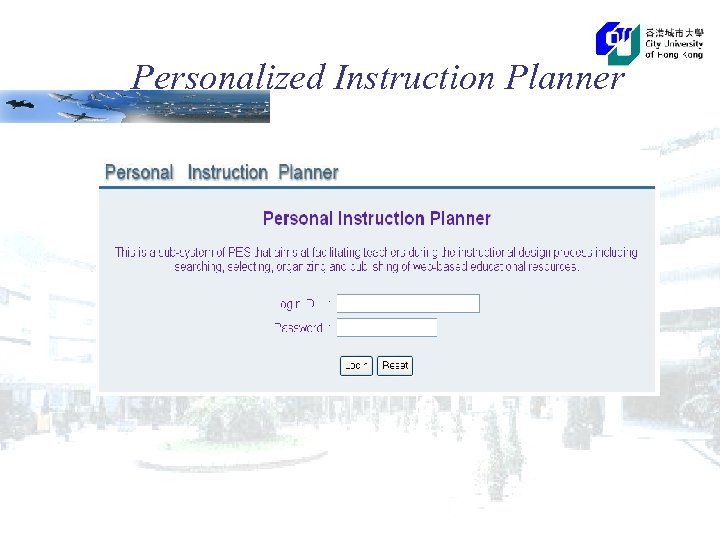 Personalized Instruction Planner 