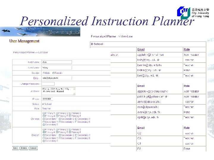 Personalized Instruction Planner 