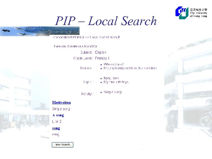 PIP – Local Search 