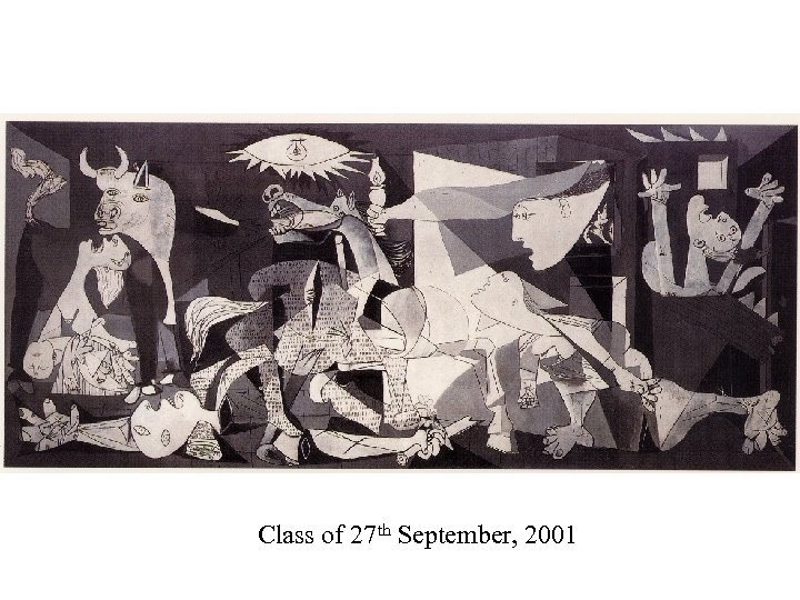 Class of 27 th September, 2001 