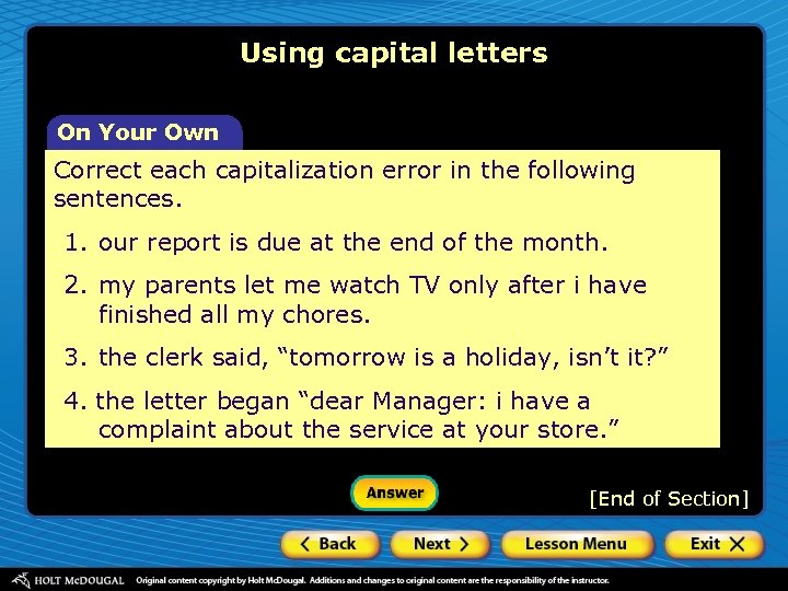 Using Capital Letters Why Is Correct Capitalization Important