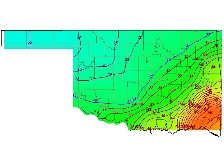 Temperature bands chart – potential icing predictability graphic. Graphic used with permission of the