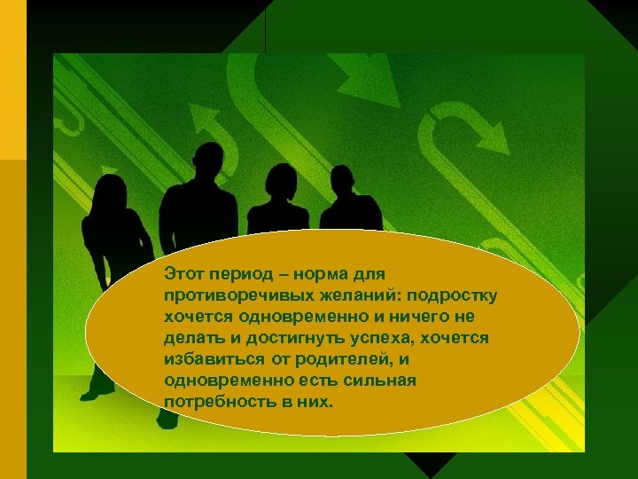 Этот период – норма для противоречивых желаний: подростку хочется одновременно и ничего не делать