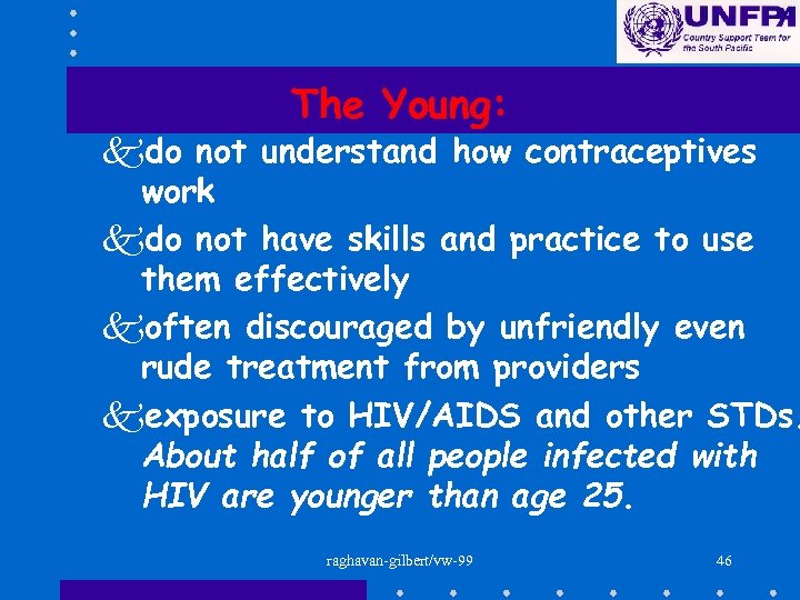 The Young: kdo not understand how contraceptives work kdo not have skills and practice