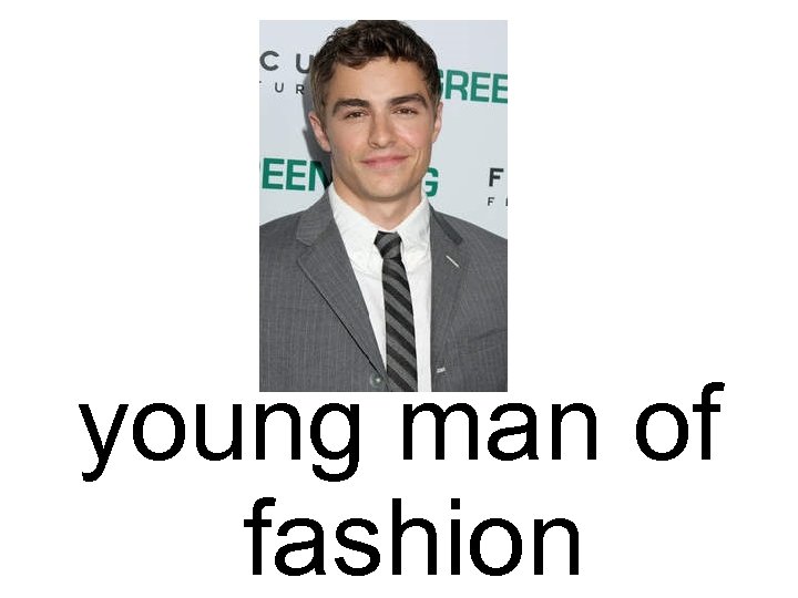 young man of fashion 