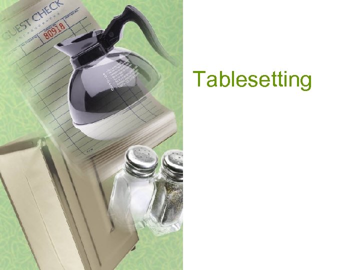 Tablesetting 