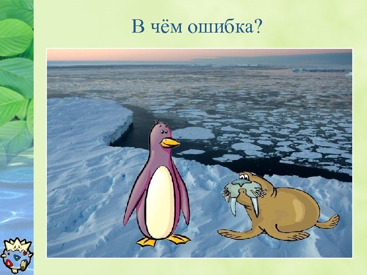 В чём ошибка? 