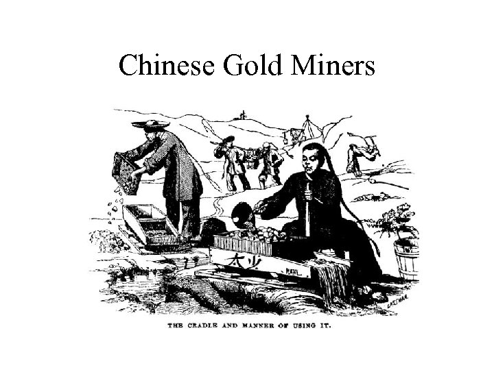 Chinese Gold Miners 