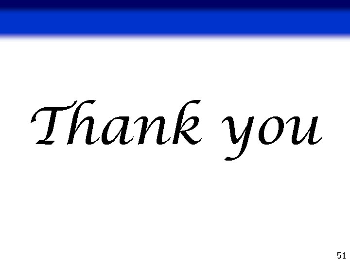 Thank you 51 