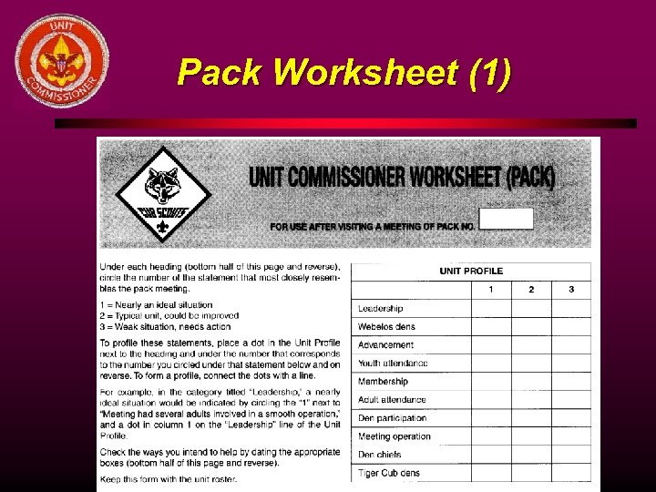 Pack Worksheet (1) 
