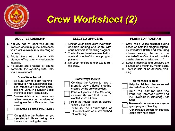 Crew Worksheet (2) 