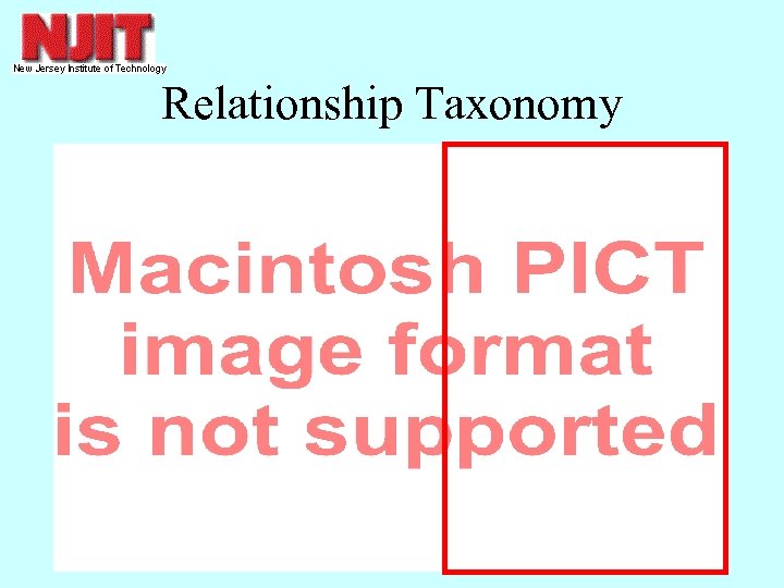 Relationship Taxonomy 