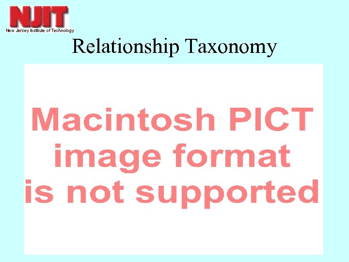 Relationship Taxonomy 