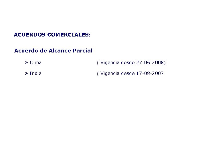 ACUERDOS COMERCIALES Acuerdos Comerciales Manuel González Ruiz