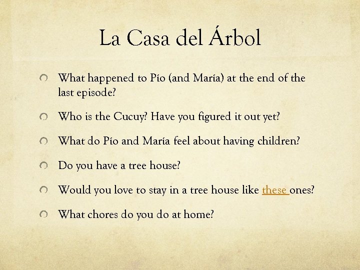 La Casa del Árbol What happened to Pío (and María) at the end of