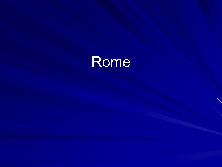 Rome 