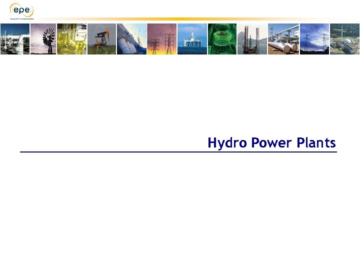 Hydro Power Plants 