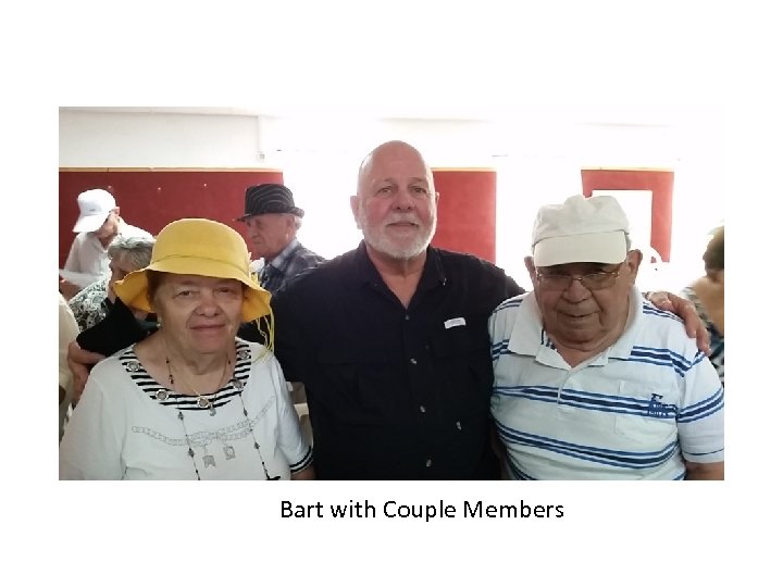 Bart with Couple Members 