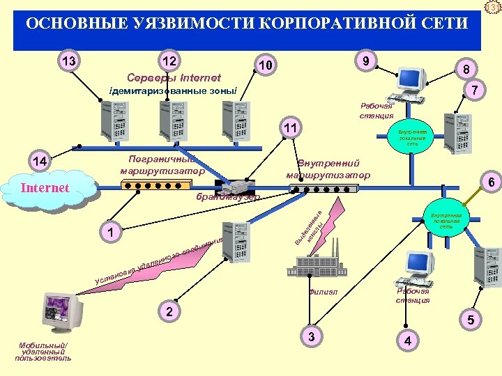 13 сети