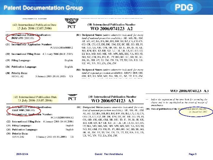 2008 -02 -04 Gerold Frer /Arndt Mecke Page 8 