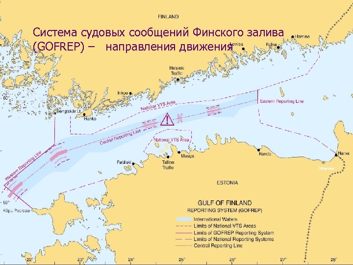 Карта финского залива подробная