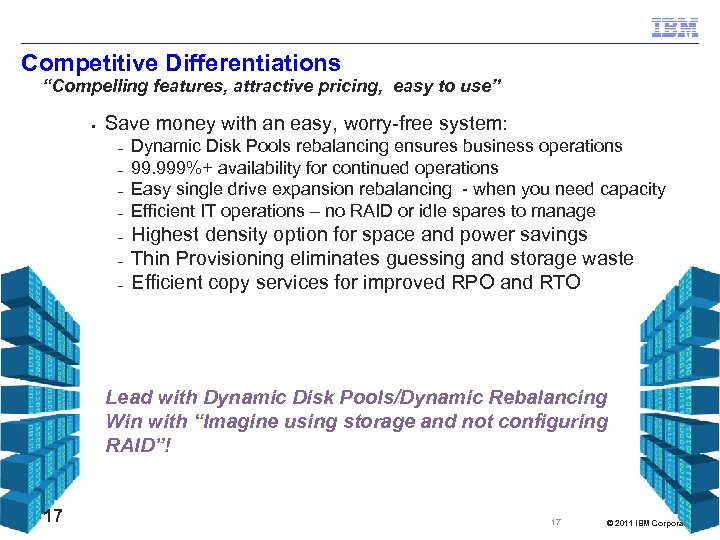 Competitive Differentiations “Compelling features, attractive pricing, easy to use” § Save money with an