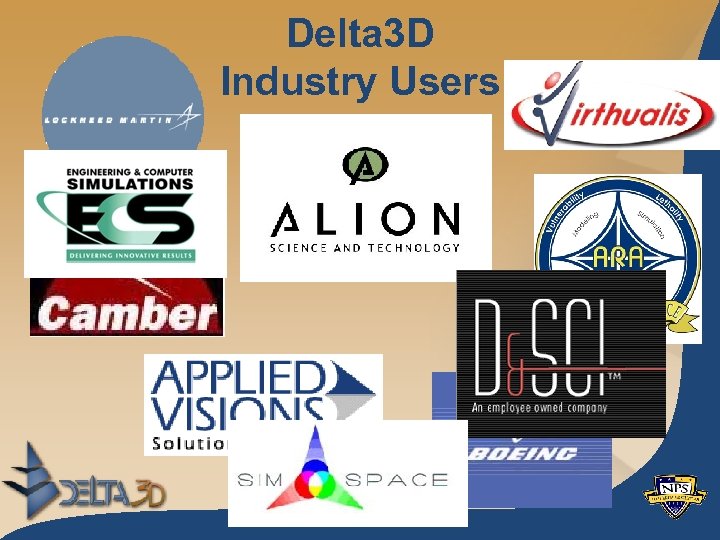 Delta 3 D Industry Users 