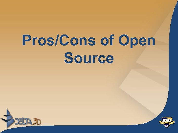 Pros/Cons of Open Source 