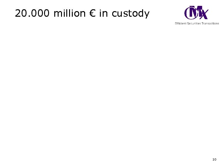 20. 000 million € in custody 10 