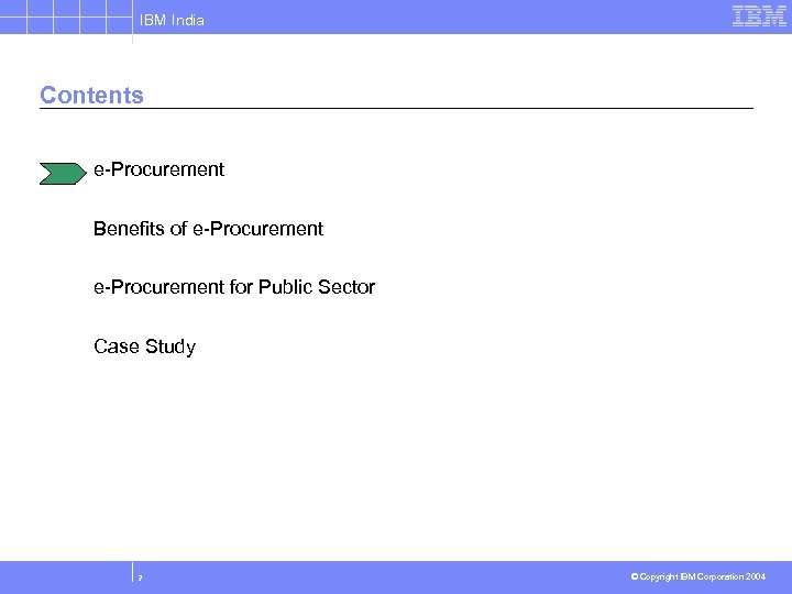 e procurement at ibm case study