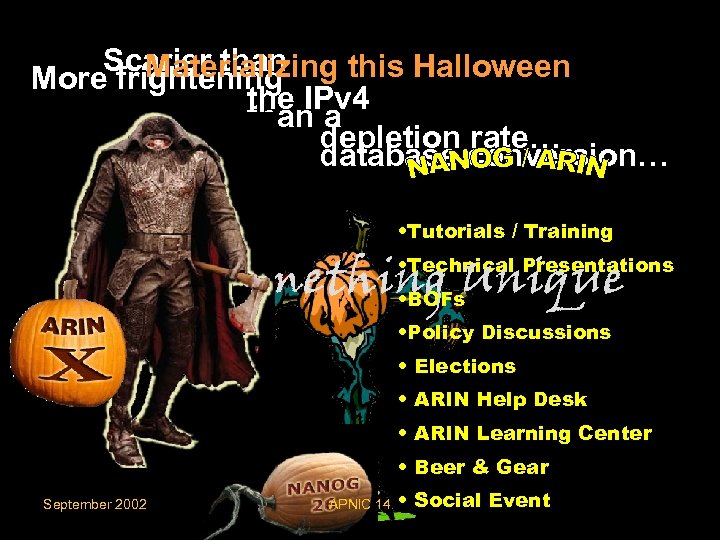 Scarier than Materializing this Halloween More frightening the IPv 4 than a depletion rate…