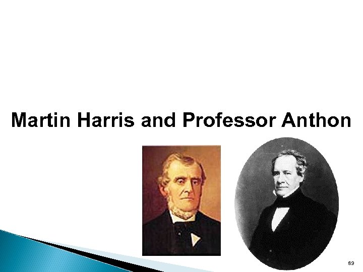 Martin Harris and Professor Anthon 89 