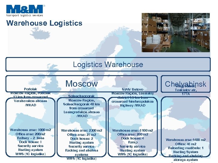 Warehouse Logistics Warehouse Podolsk Moscow Region, Podolsk 13 km from crossroad Varshavskoe shosse /MKAD