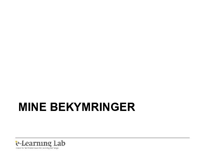 MINE BEKYMRINGER 