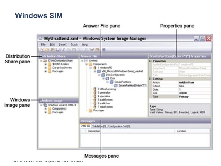 Windows SIM © The Association of Independent Schools of NSW 