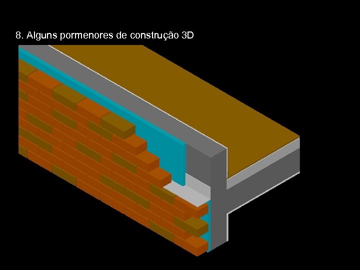 8. Alguns pormenores de construção 3 D 
