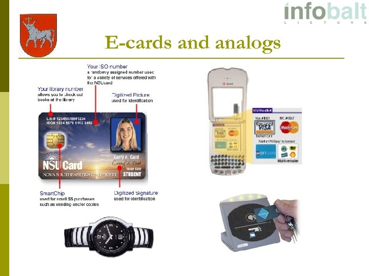 E-cards and analogs 