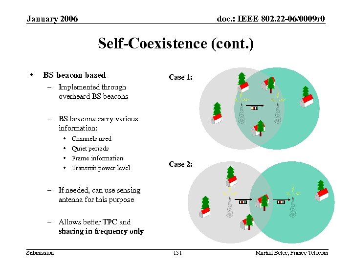 January 2006 doc. : IEEE 802. 22 -06/0009 r 0 Self-Coexistence (cont. ) •