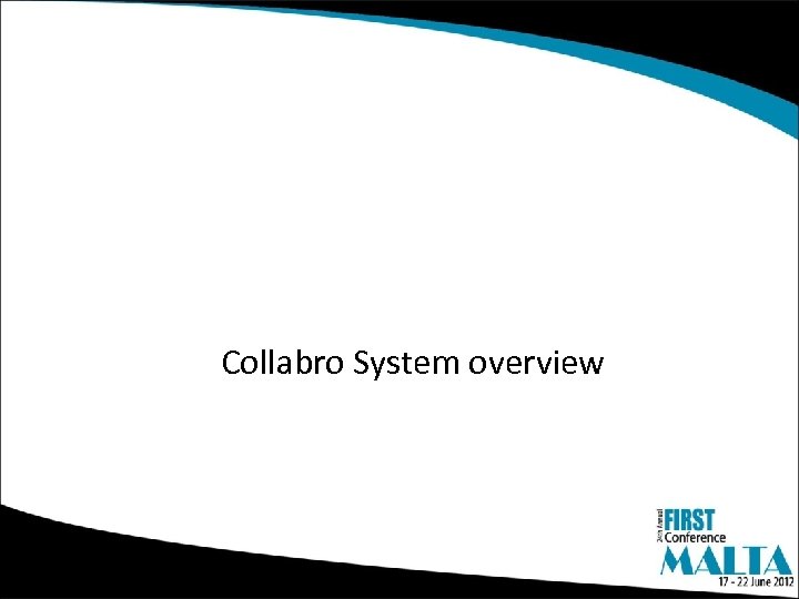 Collabro System overview 