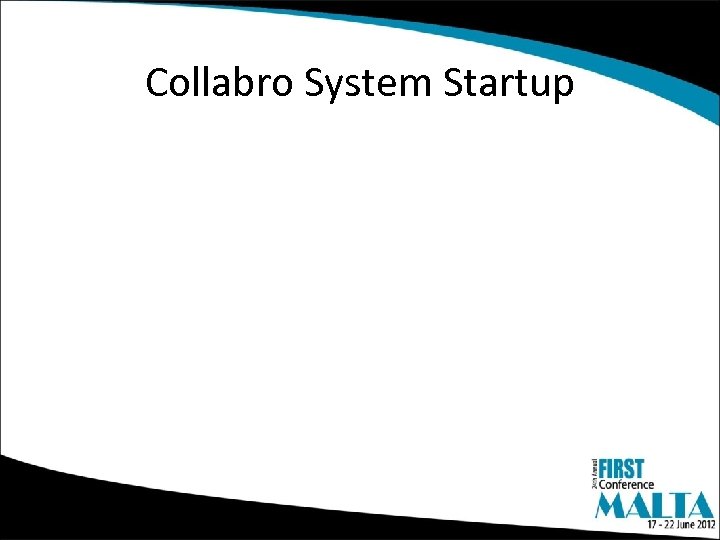 Collabro System Startup 