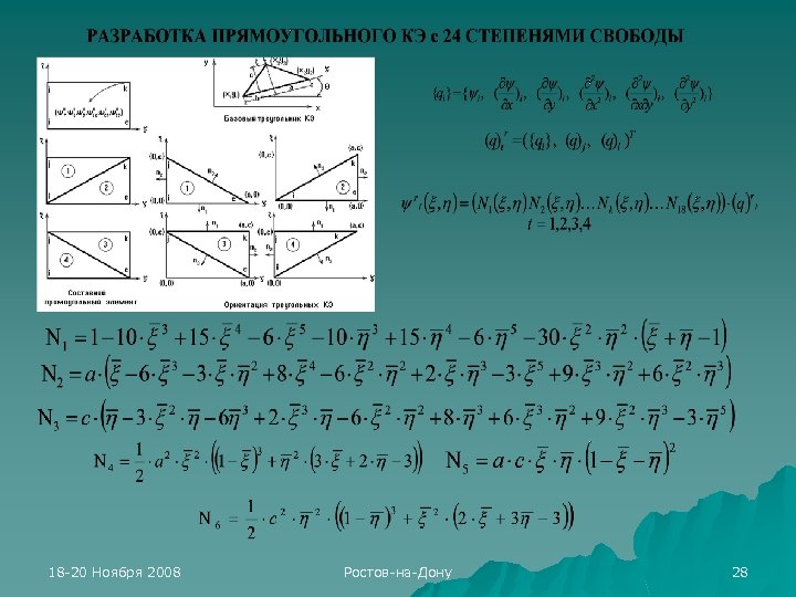 18 -20 Ноября 2008 Ростов-на-Дону 28 