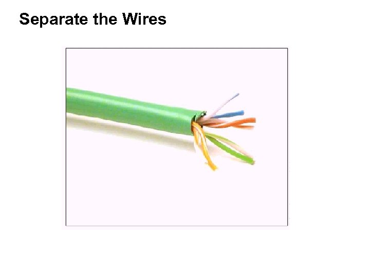 Separate the Wires 