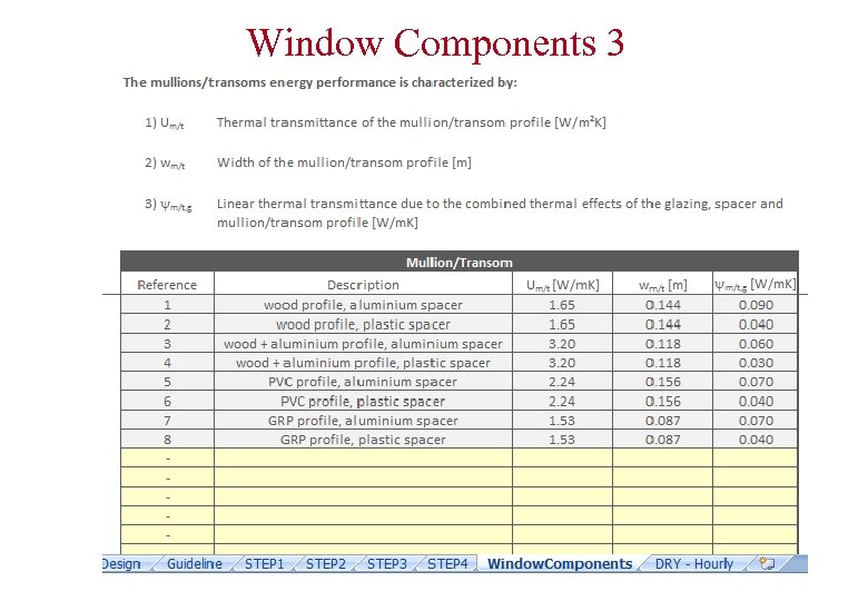 Window Components 3 