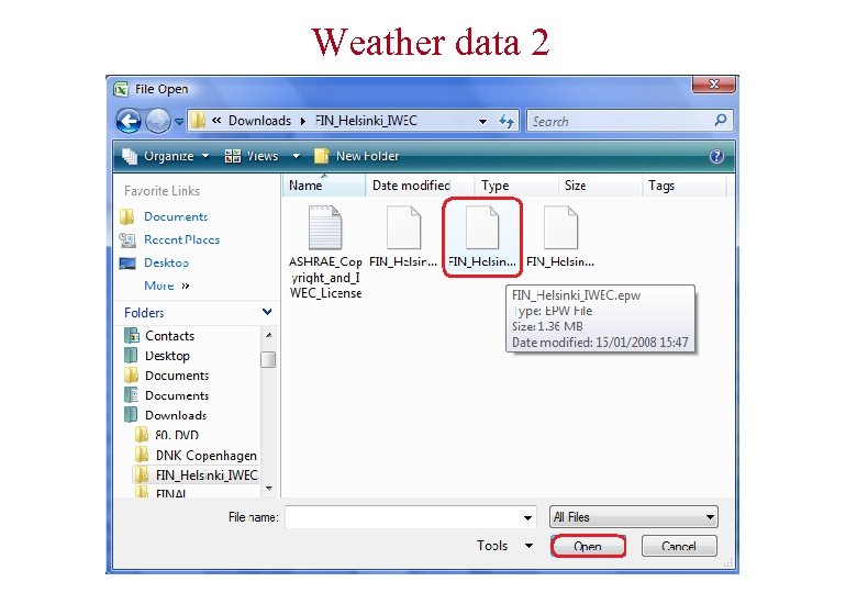 Weather data 2 