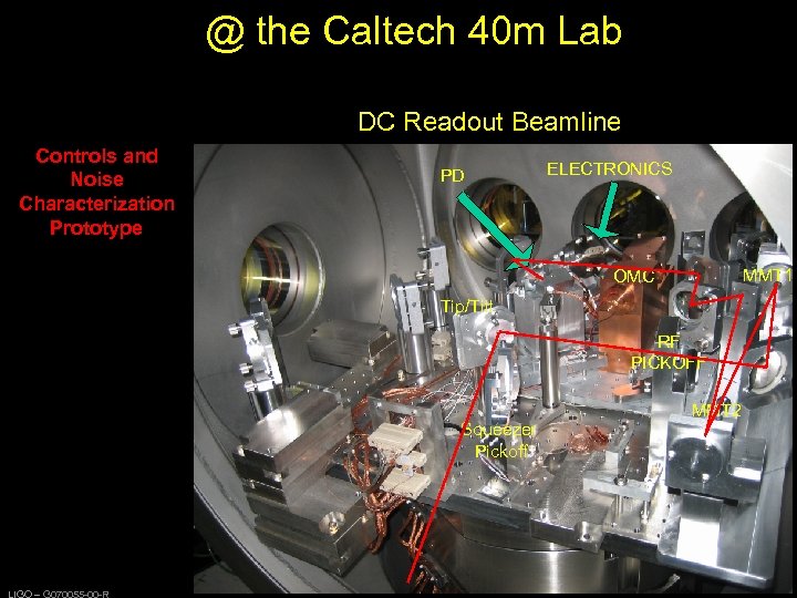 @ the Caltech 40 m Lab DC Readout Beamline Controls and Noise Characterization Prototype