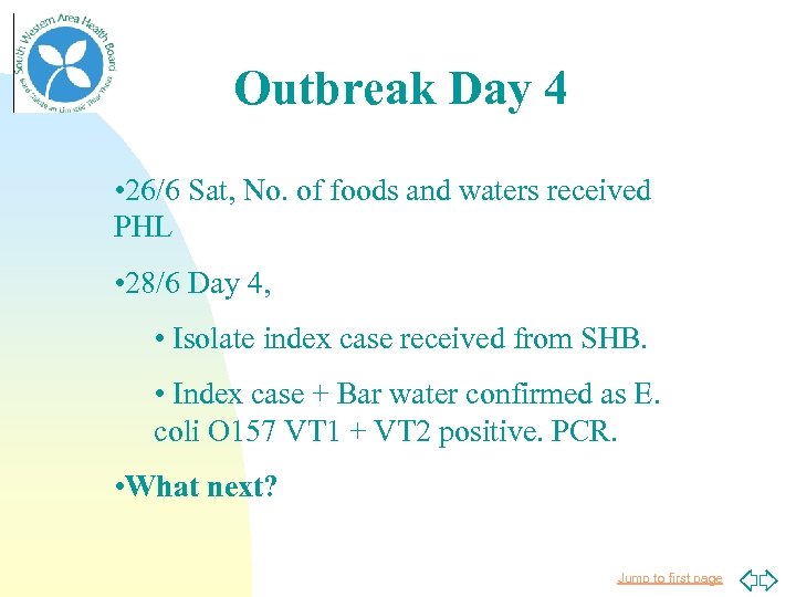 Outbreak Day 4 • 26/6 Sat, No. of foods and waters received PHL •