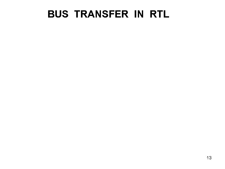 BUS TRANSFER IN RTL 13 