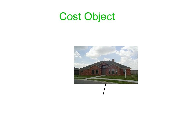 Cost Object 